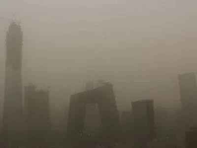 Пилова буря накрила Пекін