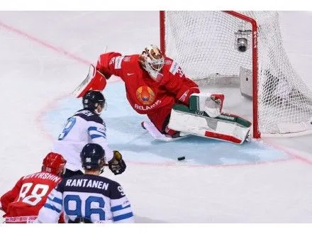 Сборная Финляндии победила Беларусь в первом поединке ЧМ по хоккею