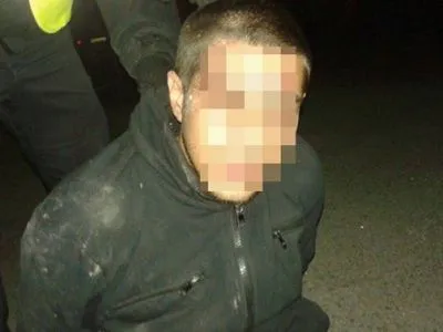 Водій накинувся на поліцейського з ножем на Житомирщині
