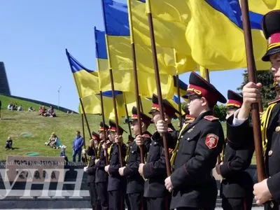 У Києві відбувся Урочистий парад до Дня пам'яті та примирення