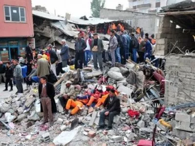 Мощное землетрясение произошло в Турции