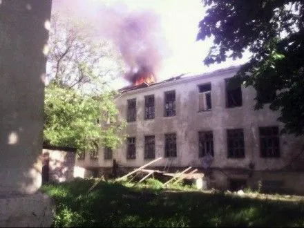 Рятувальники локалізували пожежу в школі Красногорівки - П.Жебрівський