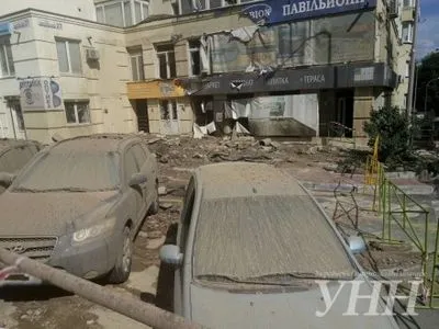 С места аварии в Голосеевском районе столицы эвакуированы поврежденные автомобили - ОАО "Киевэнерго"