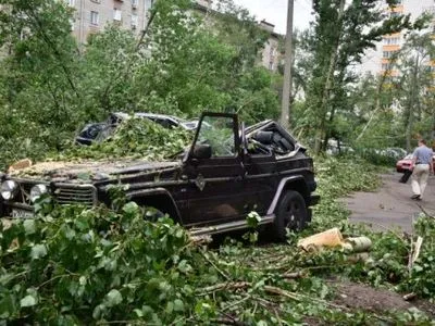 В результате урагана в Москве погибли семь человек