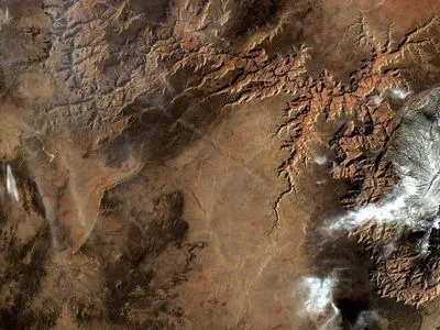 NASA опублікувало знімок Великого каньйону з космосу