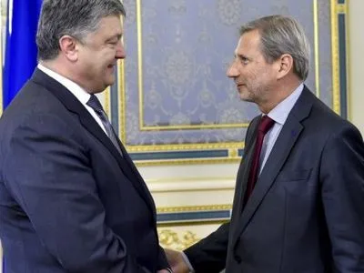 П.Порошенко і Й.Ган обговорили підготовку до саміту Україна-ЄС
