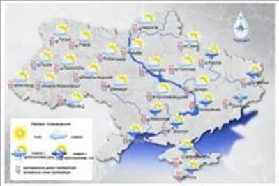 Сегодня в Украине местами пройдут кратковременные дожди