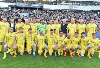 Збірна України проведе матч легенд проти Ізраїлю