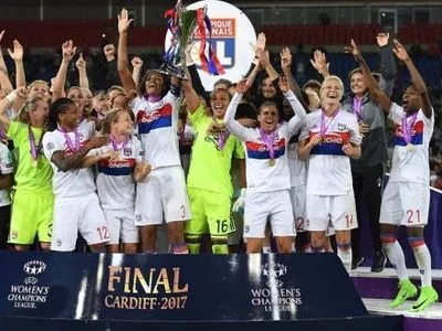 "Лион" второй раз подряд стал победителем женской Лиги чемпионов