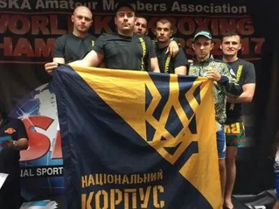 Украинские кикбоксеры завоевали ряд наград на ЧМ в Афинах