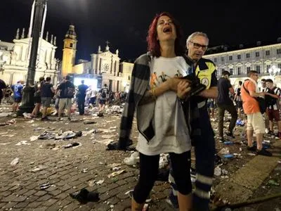Число пострадавших в давке в Турине возросло до 1,5 тыс. человек