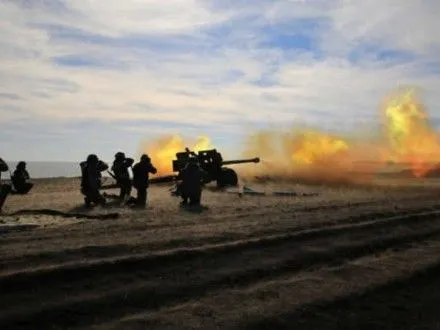 Около десяти раз боевики вели обстрелы из тяжелой артиллерии - штаб АТО