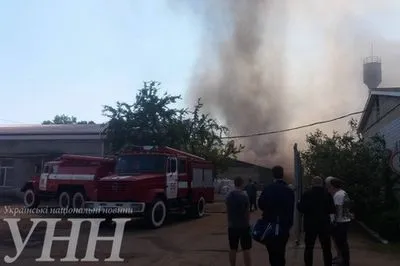В полиции назвали вероятные причины пожара в Броварах