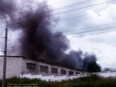 Техники на военных складах в Ровно во время пожара не было