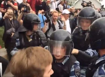 У Москві затримані 600 учасників акції протесту - ЗМІ