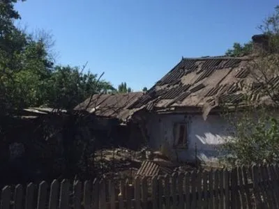 Бойовики вночі обстріляли житловий квартал Ольгінки - СЦКК