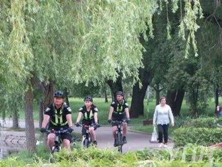 В Ровно заработали патрульные на велосипедах