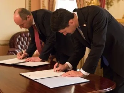 Украина и США подписали Меморандум о сотрудничестве между парламентами