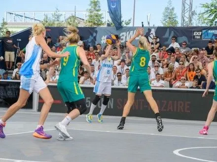 Женская сборная Украины получила одну победу на старте ЧМ по баскетболу 3х3