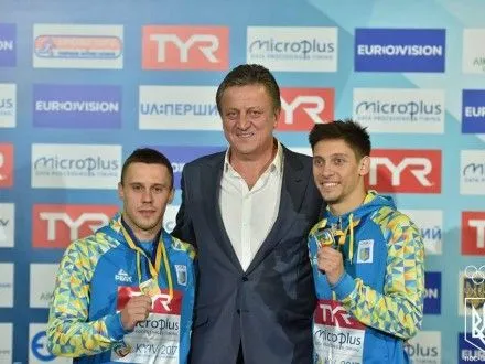 Украинцы выиграли десятую медаль на ЧЕ по прыжкам в воду
