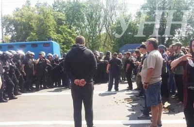 Шесть человек забрали в полицейский участок после Марша равенства в Киеве