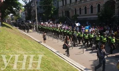В Марше равенства принимают участие около 2,5 тысяч человек - полиция