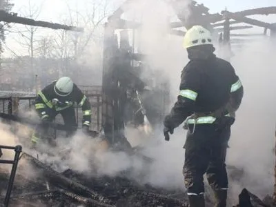 Летняя площадка ресторана в Черновцах сгорела дотла