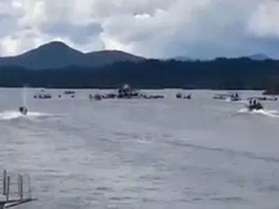Судно со 150 пассажирами на борту затонуло в Колумбии