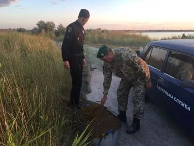 На Миколаївщині прикордонники знову виявили  браконьєрів