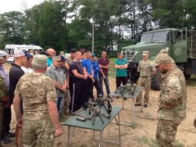 Обучение территориальной обороны области в Херсонской обл прошли 150 мужчин