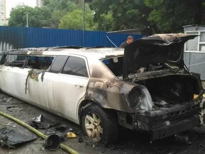 Минулої доби в Києві згоріли дві автівки