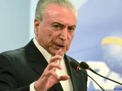 Президента Бразилії звинуватили в отриманні великого хабара