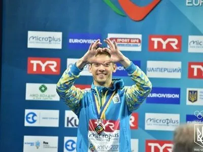 Прыгуна в воду И.Кваша назван лучшим спортсменом Украины в июне
