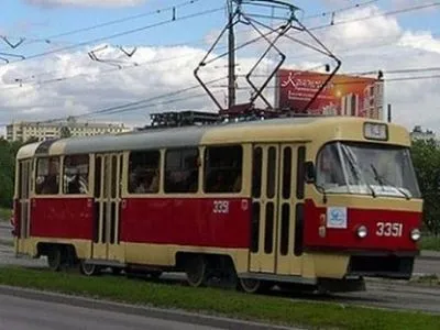Рух кількох трамвайних маршрутів у Києві закриють вночі 5-го липня