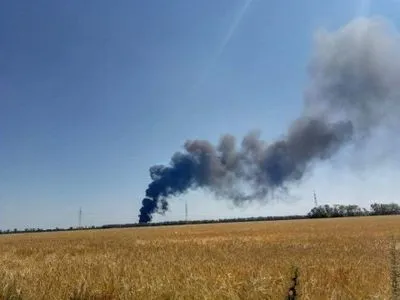 Бензовоз взорвался на нефтебазе вблизи Одессы