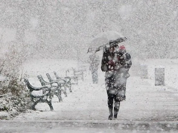 В Україні прогнозують хуртовини та мокрий сніг у найближчі дні