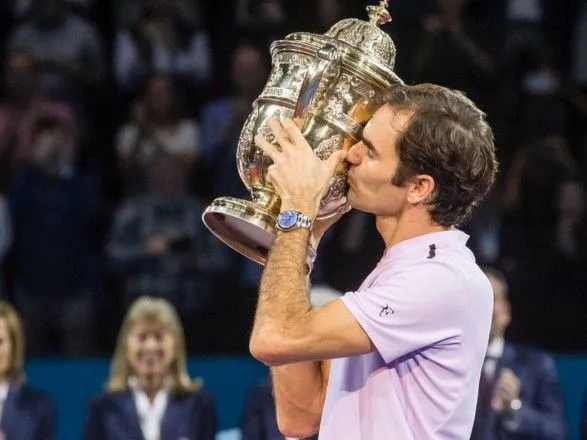 Федерер тріумфував на 95 тенісному турнірі в кар'єрі