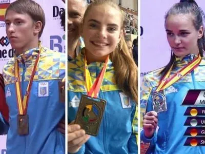 Украинцы завоевали три медали на молодежном ЧМ по каратэ