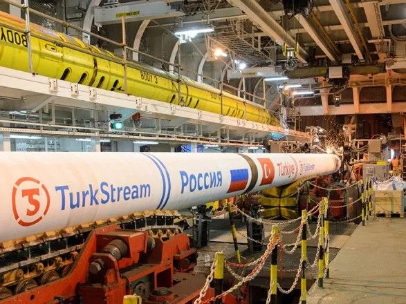 "Газпром" завершив будівництво морської частини "Турецького потоку" в РФ