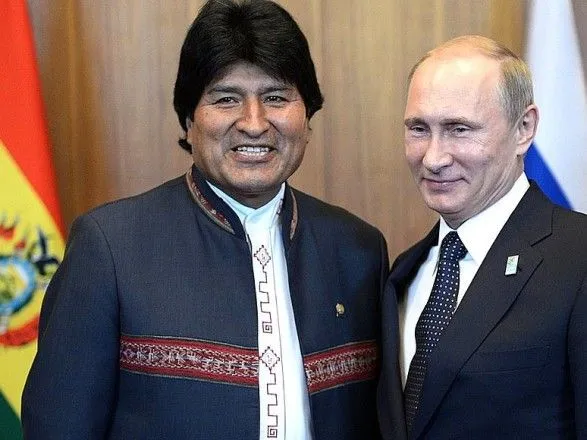 Президент Боливии поздравил Россию с юбилеем революции