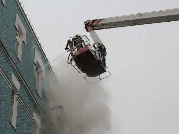 Спасатели потушили пожар в ресторане в центре Киева