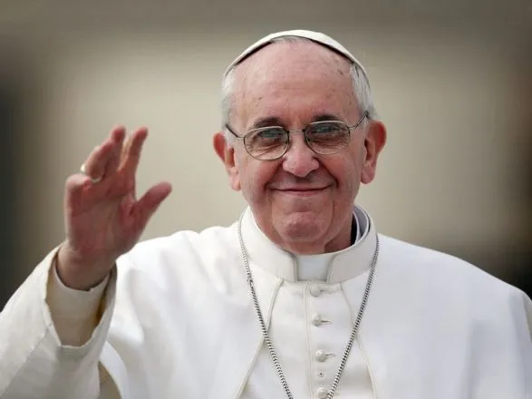 Папа Римський побажав миру Україні