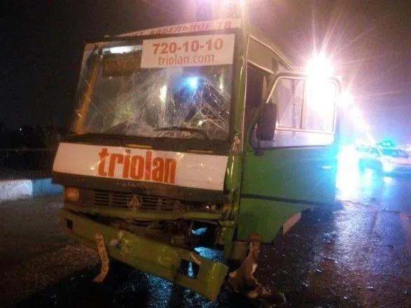 В Харькове столкнулись две маршрутки, пострадали 11 человек