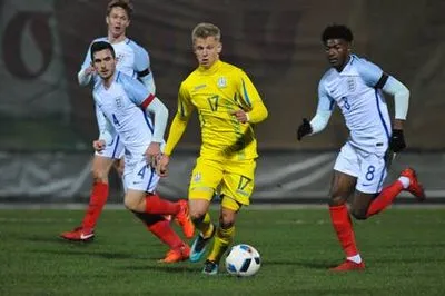 Молодіжна збірна України поступилася Англії у відборі до ЧЄ-2019