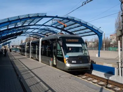 В Киеве временно закроют станцию ​​скоростного трамвая "Политехническая"