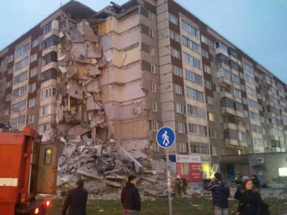 На місці обвалу будинка в Іжевську не знашли слідів вибухівки