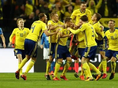 Швеция обыграла Италию в первой игре плей-офф отбора к ЧМ-2018