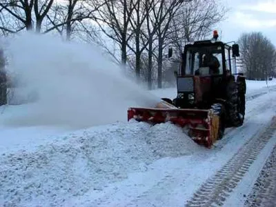 Комунальники Києва готові до прибирання снігу у разі погіршення погодних умов