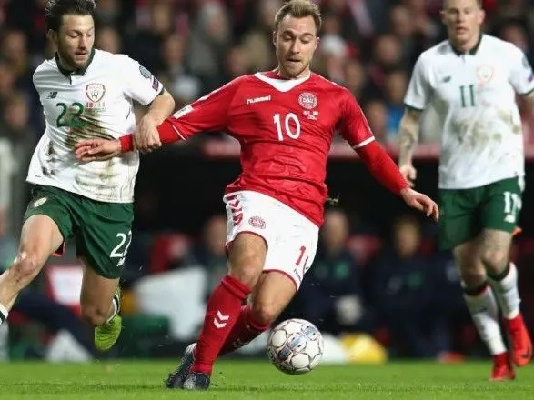 Данія та Ірландія звели внічию першу гру плей-оф відбору до ЧС-2018