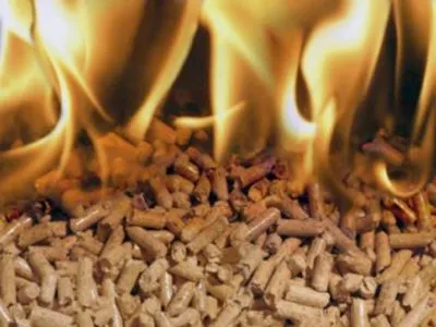 У Київській області сталась пожежа в цеху по виробництву пелетів